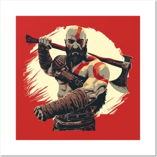 kratos Posters and Art